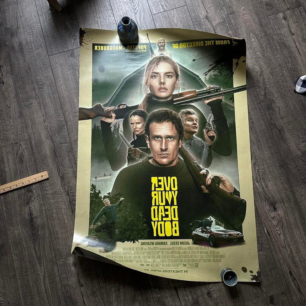 2026 Over Your Dead Body Horror Official Theatrical D/S Movie Promo Poster